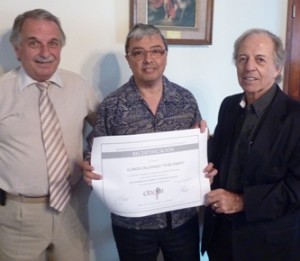 Jorge Lloves, Carlos Lopez (clinica privada Belgrano) y Hector Vazzano