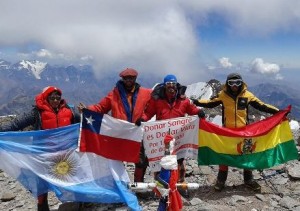 Aconcagua. Doná sangre