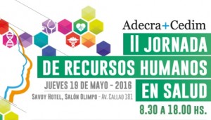 Programa Preliminar II Jornada de RRHH en Salud Adecra+Cedim