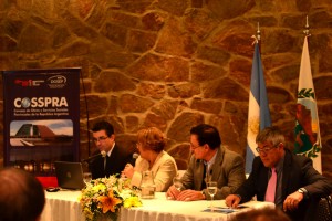 Ministro Riera y presidente de COSSPRA