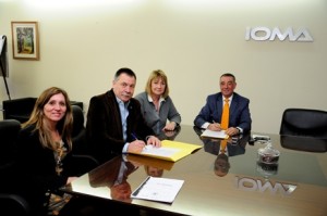 Con Autoridades de SOLP1