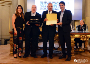 Homenaje Legislatura porteña al HB