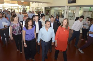 Vidal en el EvitaPueblo