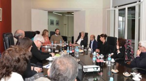 David Aruachan junto a especialistas