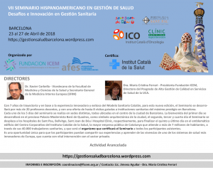 seminario barcelona 2018