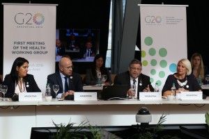 Rubinstein reunión G20 salud