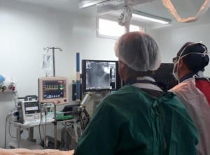 primer angioplastia en hospital san martin