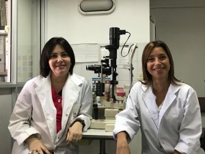 oftalmologa del hospital Rossi