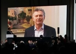 Saludo Mauricio Macri