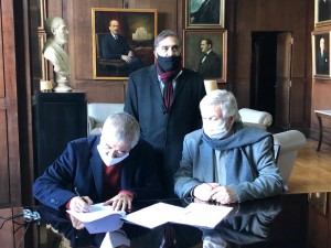 Marcelo Kamijo, Ricardo Gelpi y Gabriel Barbagallo