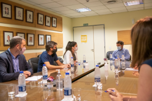 Luana Volnovich se reunió con Fernán Quirós 2