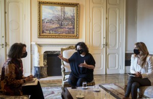 Vizzotti en Casa Rosada