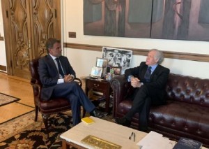 Cristian Mazza y Luis Almagro