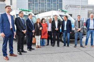 Entrega de ambulancias