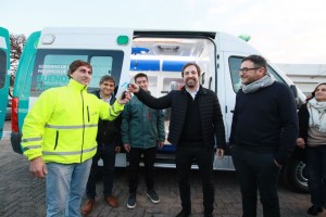 Entrega de ambulancia