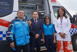 entrega ambulancia