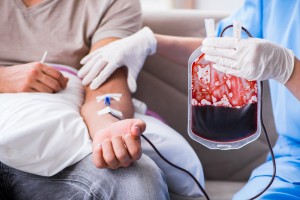 Patient,Getting,Blood,Transfusion,In,Hospital,Clinic